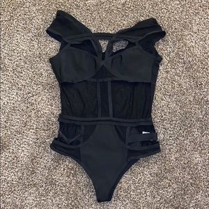 Black Sun Suit (Swim Suit)